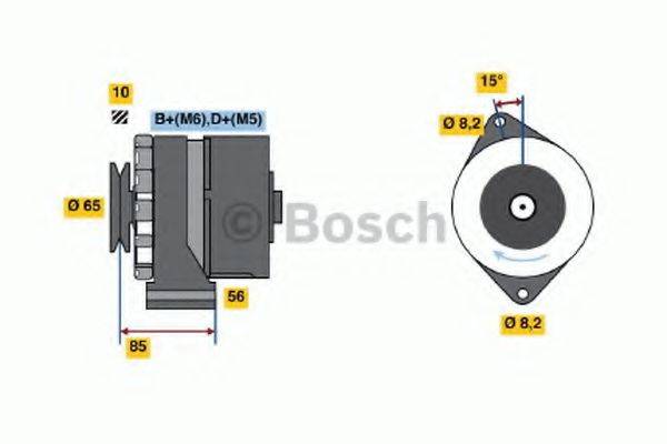 Генератор BOSCH 0 986 041 620