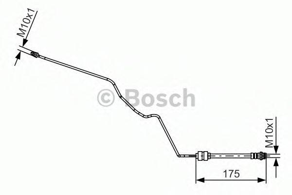 BOSCH 1987481419 Гальмівний шланг