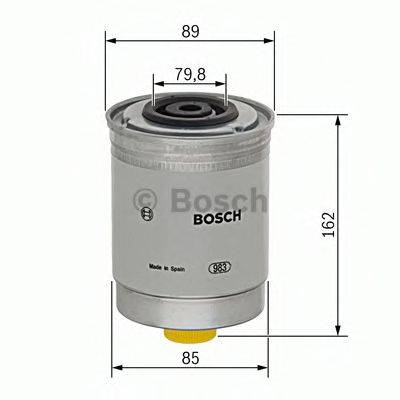 BOSCH 1457434408 Паливний фільтр