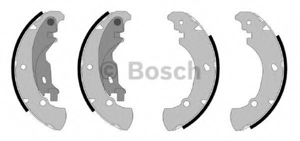 BOSCH F026004560 Комплект гальмівних колодок