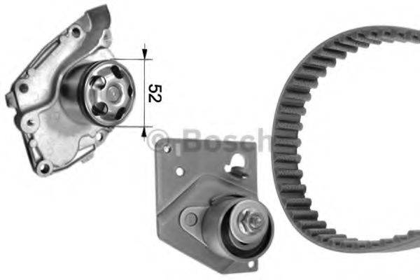 BOSCH 1987946424 Водяной насос + комплект зубчатого ремня