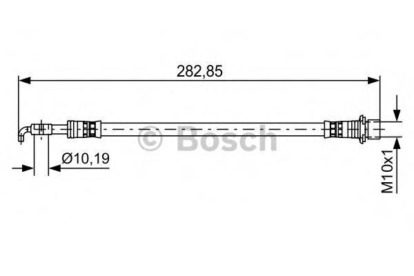 BOSCH 1987481643 Гальмівний шланг