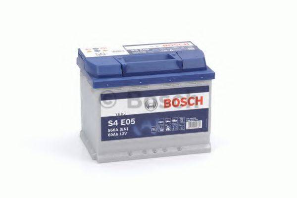 Стартерная аккумуляторная батарея; Стартерная аккумуляторная батарея BOSCH 0 092 S4E 050
