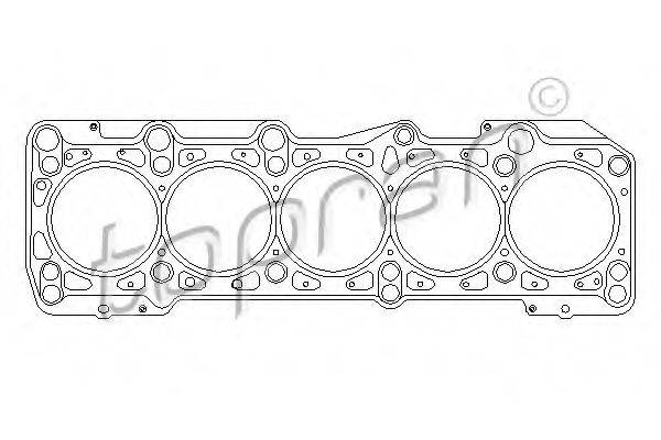Прокладка, головка циліндра TOPRAN 111 146