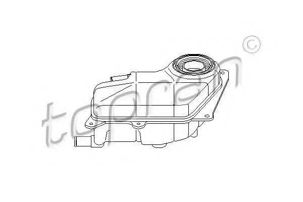 TOPRAN 110370 Компенсаційний бак, що охолоджує рідину