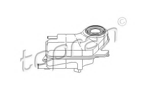 TOPRAN 109343 Компенсаційний бак, що охолоджує рідину