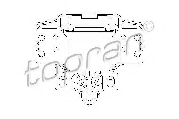 Підвіска, двигун TOPRAN 110 762