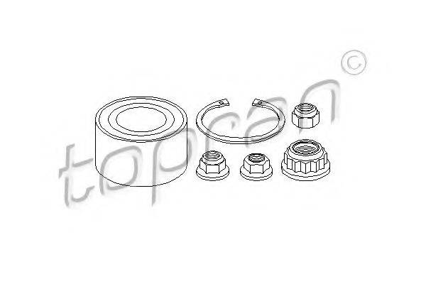 TOPRAN 108320 Комплект підшипника ступиці колеса