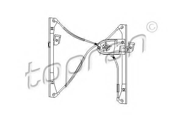 TOPRAN 104045 Підйомний пристрій для вікон