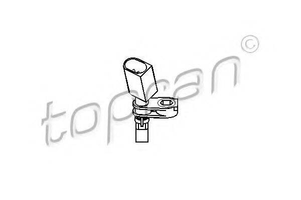 TOPRAN 110609 Датчик, частота обертання колеса