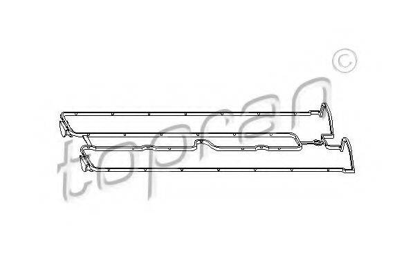 TOPRAN 201131 Прокладка, кришка головки циліндра