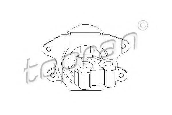 TOPRAN 207562 Підвіска, двигун