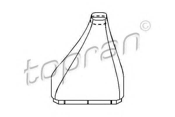 TOPRAN 206937 Обшивка рычага переключения