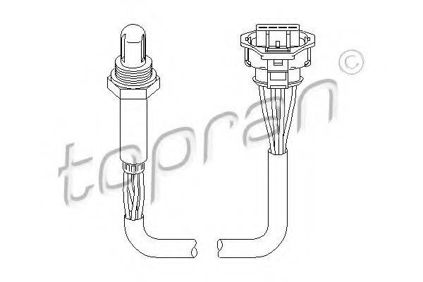 Лямбда-зонд TOPRAN 206 193