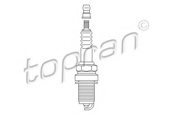 TOPRAN 206656 Свіча запалювання