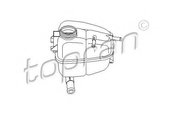 TOPRAN 205699 Компенсаційний бак, що охолоджує рідину