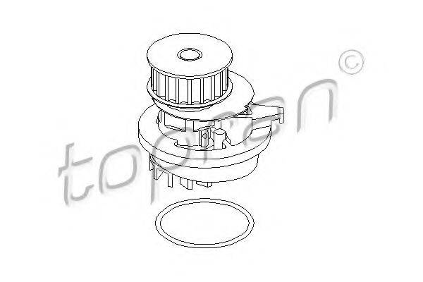 TOPRAN 202272 Водяний насос