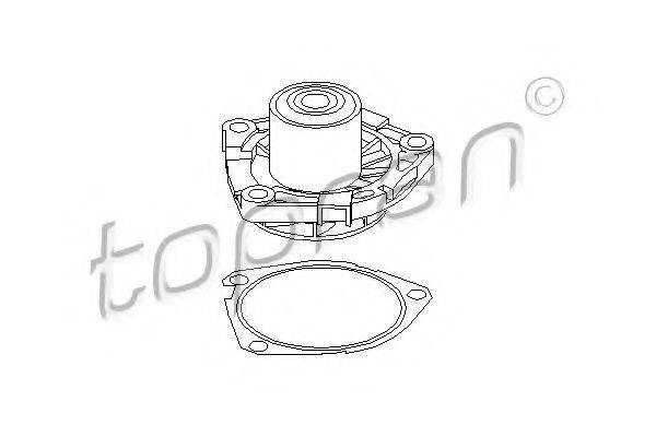 TOPRAN 207159 Водяний насос