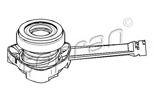 TOPRAN 207122 Центральный выключатель, система сцепления