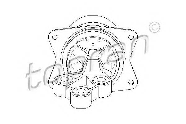 TOPRAN 206575 Підвіска, двигун