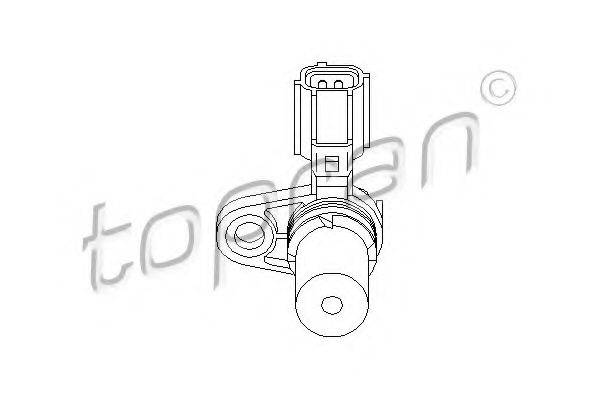 TOPRAN 302447 Датчик частоти обертання, керування двигуном