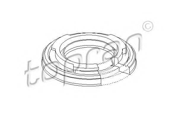 TOPRAN 302174 Кільце ущільнювача, колінчастий вал