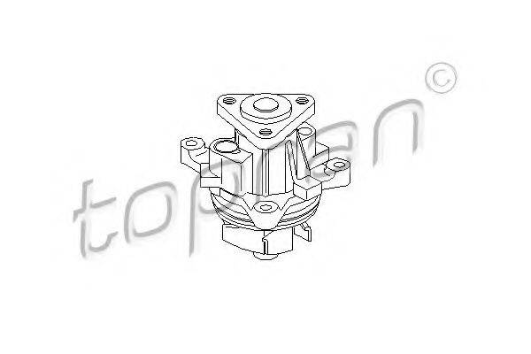 TOPRAN 302221 Водяний насос