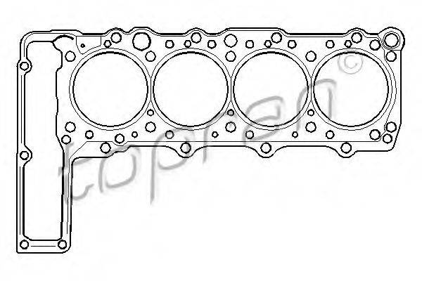 TOPRAN 401101 Прокладка, головка циліндра