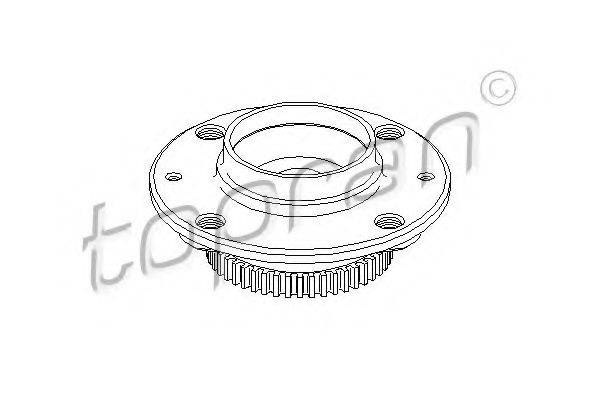 TOPRAN 722252 Маточина колеса