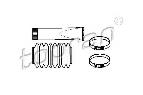 TOPRAN 720237 Комплект пильника, рульове управління