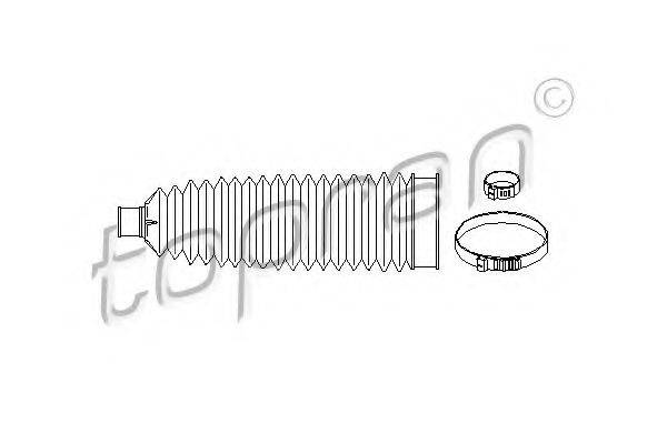 TOPRAN 700748 Комплект пильника, рульове управління