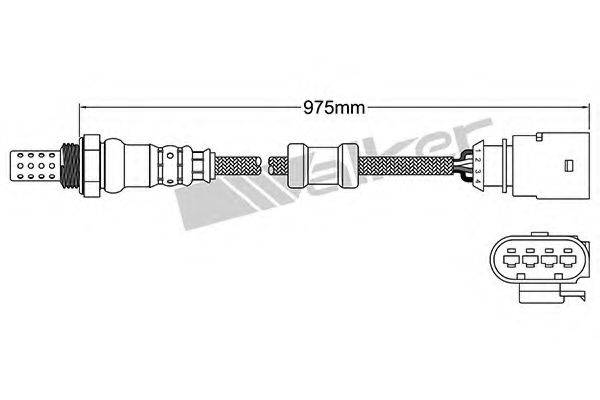 Лямбда-зонд WALKER PRODUCTS 250-24755