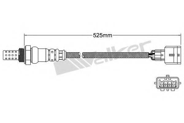 Лямбда-зонд WALKER PRODUCTS 250-241102