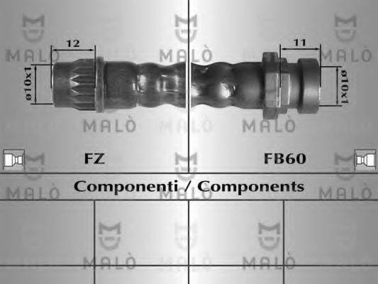 Гальмівний шланг MALO 80309