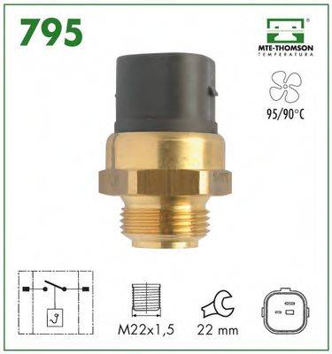 MTE-THOMSON 795 Термові вимикач, вентилятор радіатора