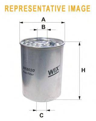 WIX FILTERS WF8020 Паливний фільтр