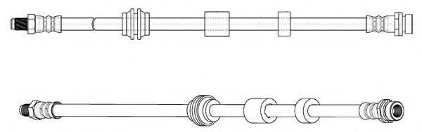 CEF 512764 Гальмівний шланг