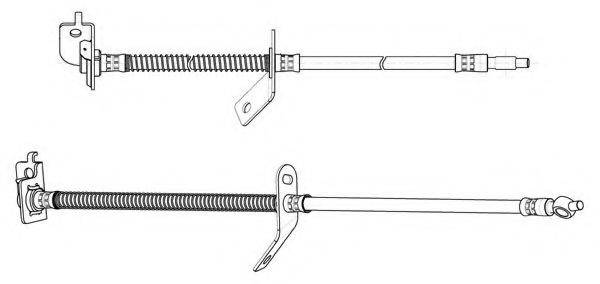 CEF 512900 Гальмівний шланг