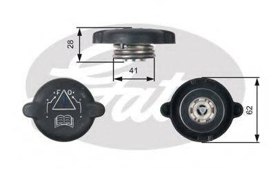 GATES RC219 Кришка, резервуар охолодної рідини