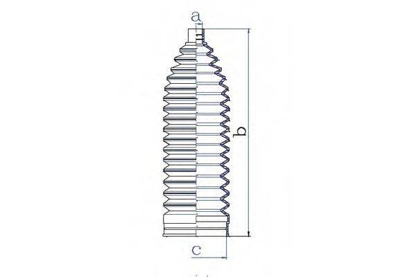 Пильовик, рульове управління DA SILVA K5530