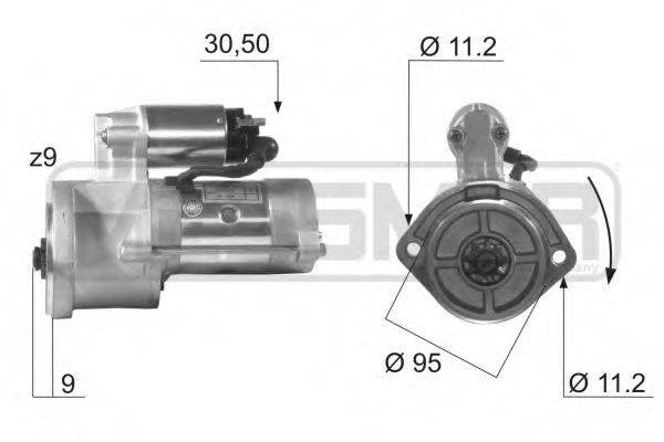 MESSMER 220003 Стартер