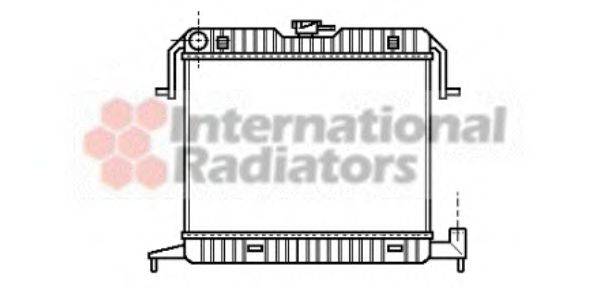 VAN WEZEL 37002087 Радіатор, охолодження двигуна