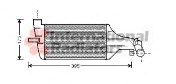 VAN WEZEL 37004374 Інтеркулер