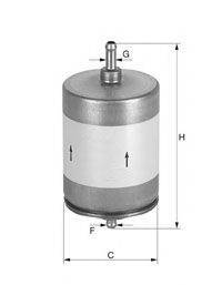 UNIFLUX FILTERS XB41 Паливний фільтр