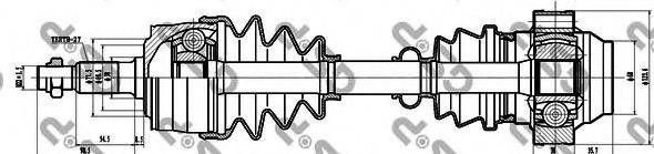 GSP 235011 Приводний вал