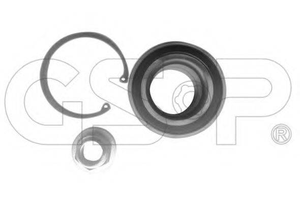 GSP GK7538 Комплект підшипника ступиці колеса