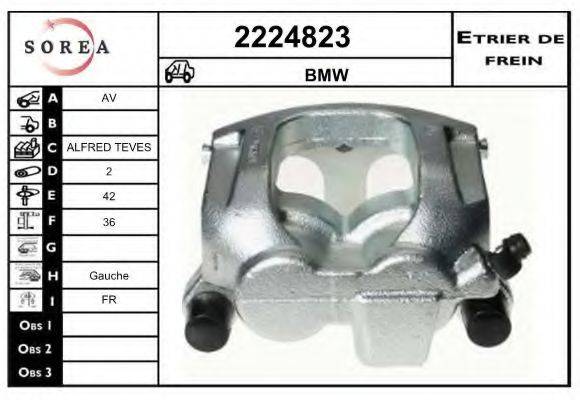 EAI 2224823 гальмівний супорт