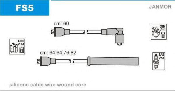 JANMOR FS5 Комплект дротів запалення