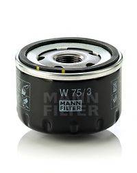 MANN-FILTER W753 Масляный фильтр