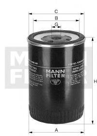 Топливный фильтр MANN-FILTER WK 950/3